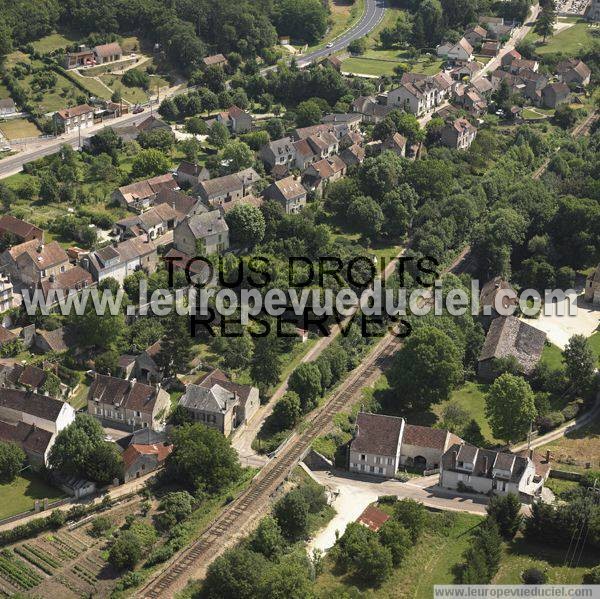 Photo aérienne de Voutenay-sur-Cure