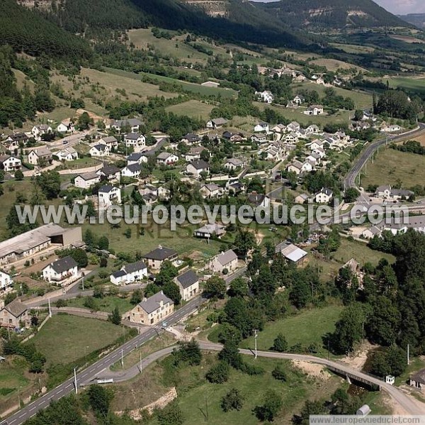 Photo aérienne de Saint-Bauzile