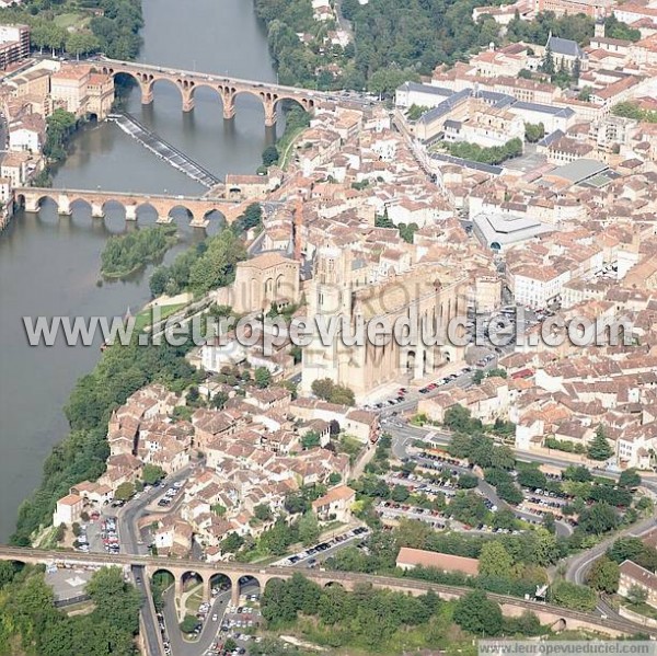 Photo aérienne de Albi