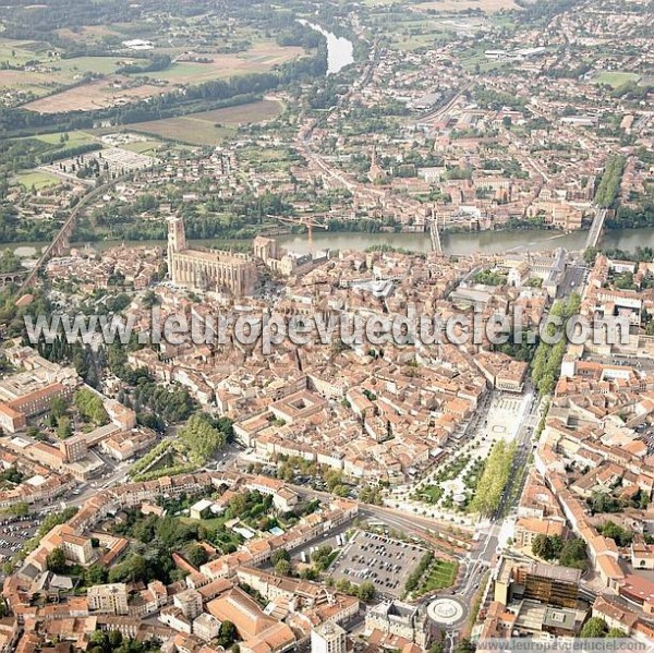 Photo aérienne de Albi