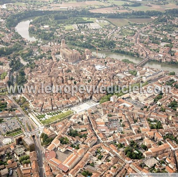 Photo aérienne de Albi