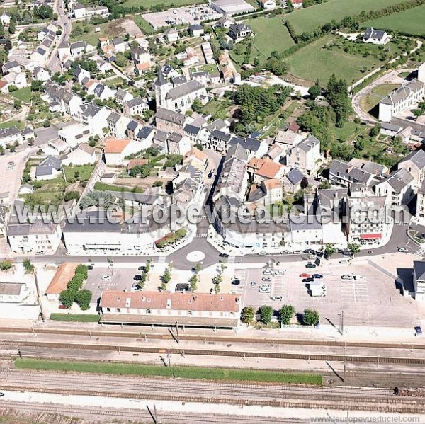 Photo aérienne de Sévérac-le-Château