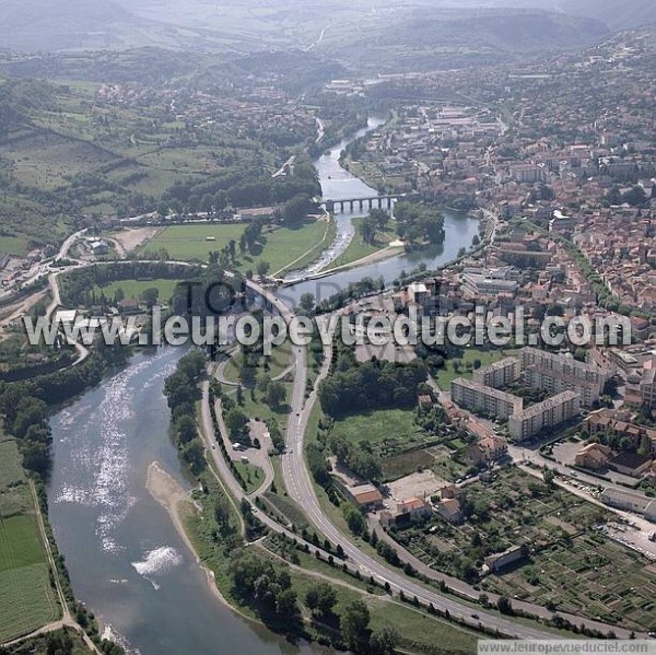 Photo aérienne de Millau