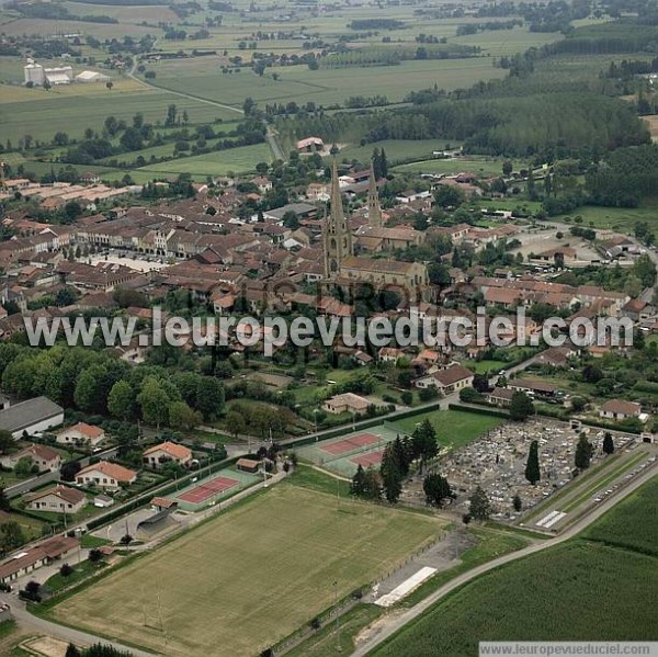 Photo aérienne de Marciac