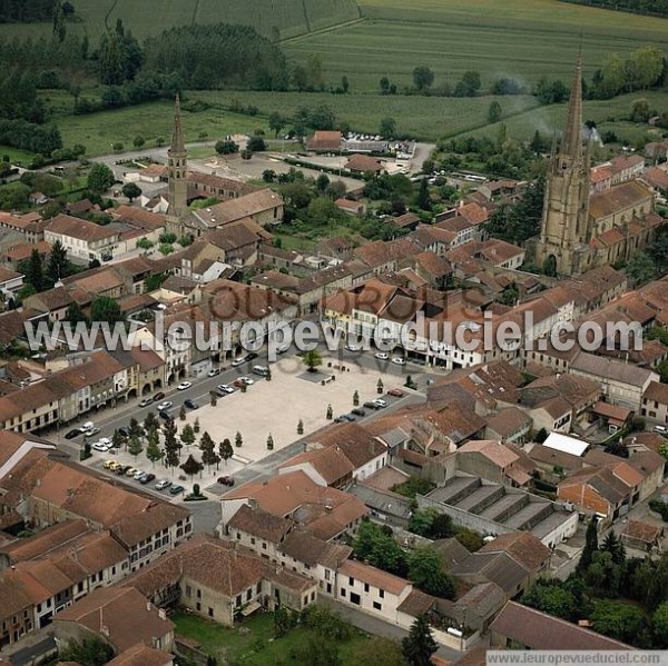 Photo aérienne de Marciac