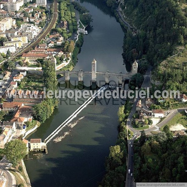 Photo aérienne de Cahors