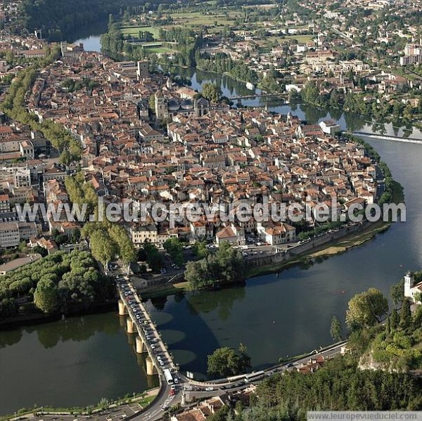 Photo aérienne de Cahors