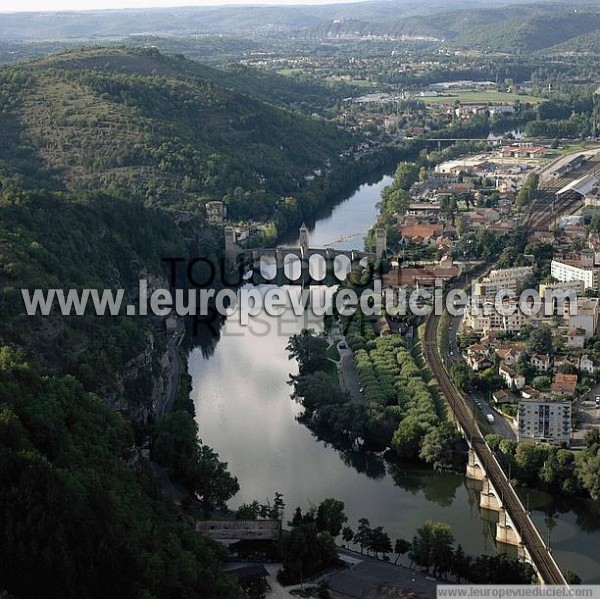 Photo aérienne de Cahors