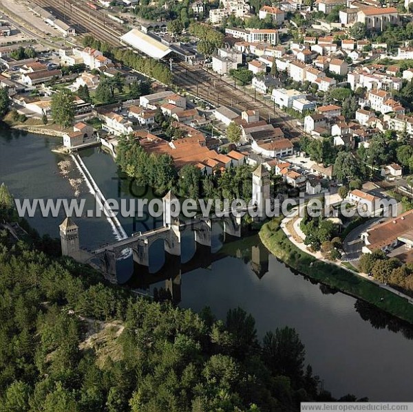 Photo aérienne de Cahors