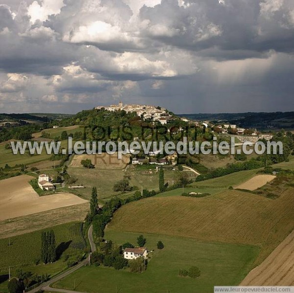 Photo aérienne de Lauzerte