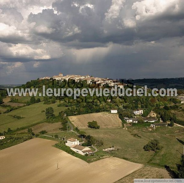 Photo aérienne de Lauzerte
