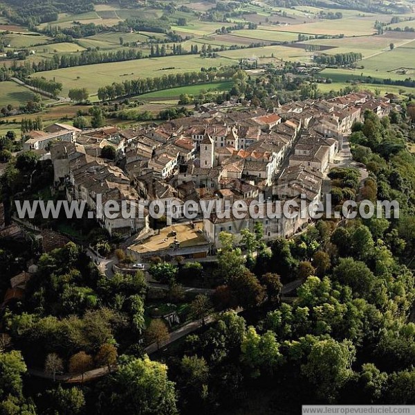 Photo aérienne de Lauzerte