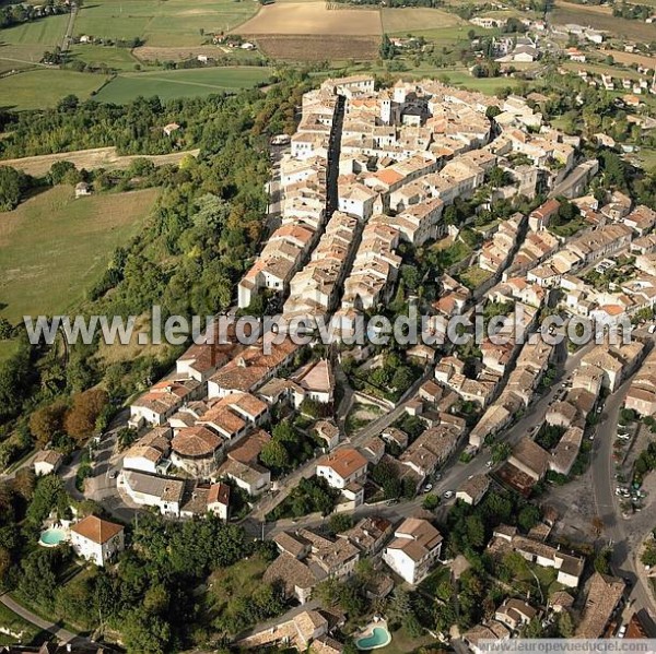 Photo aérienne de Lauzerte