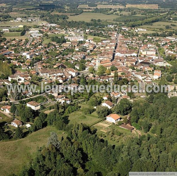 Photo aérienne de Nogaro