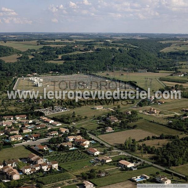 Photo aérienne de Donzac