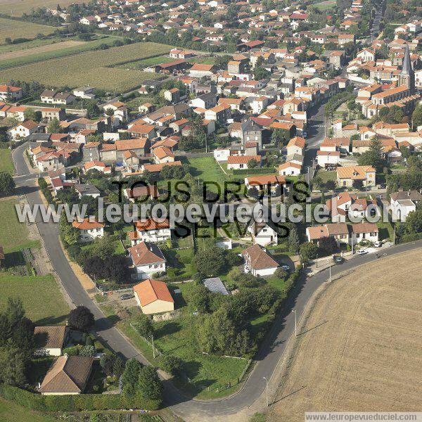 Photo aérienne de Saint-Beauzire