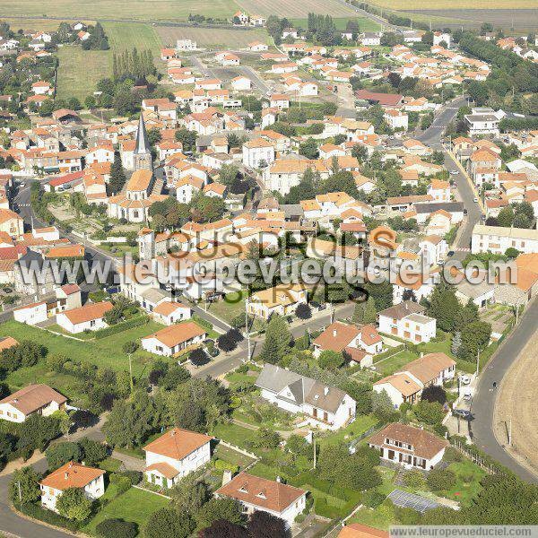 Photo aérienne de Saint-Beauzire