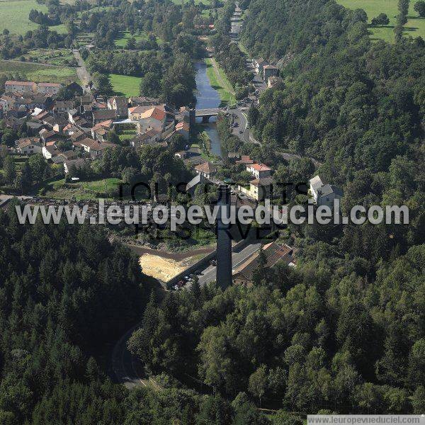 Photo aérienne de Pontgibaud