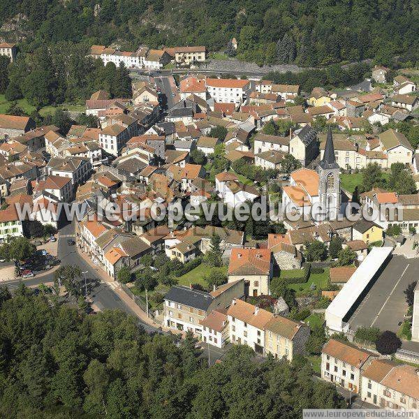 Photo aérienne de Pontgibaud