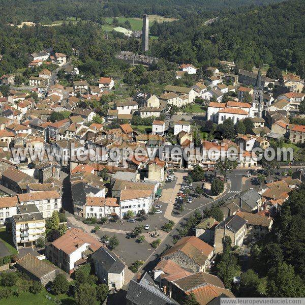 Photo aérienne de Pontgibaud