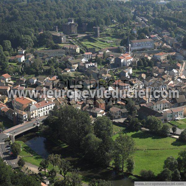 Photo aérienne de Pontgibaud