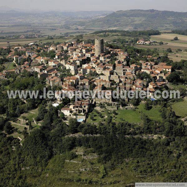 Photo aérienne de Montpeyroux