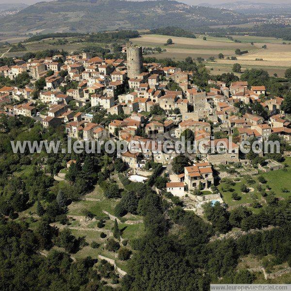 Photo aérienne de Montpeyroux