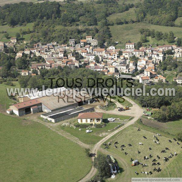 Photo aérienne de Saint-Saturnin