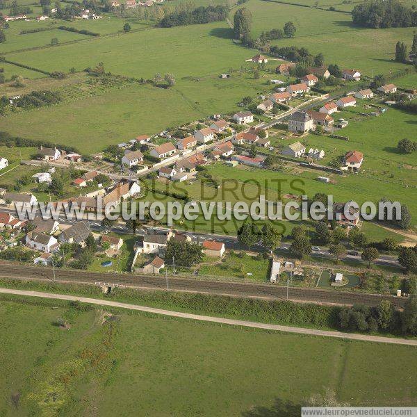 Photo aérienne de Villeneuve-sur-Allier