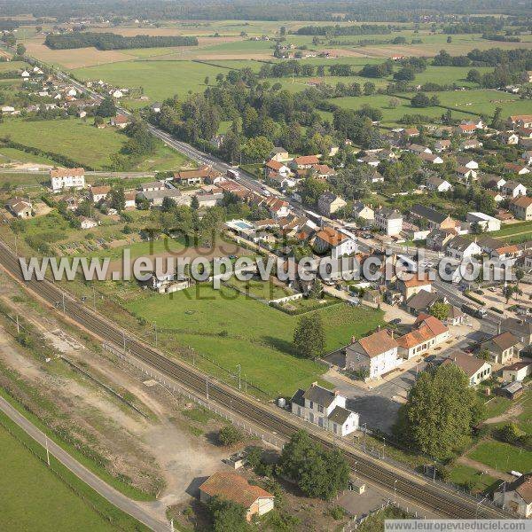 Photo aérienne de Villeneuve-sur-Allier