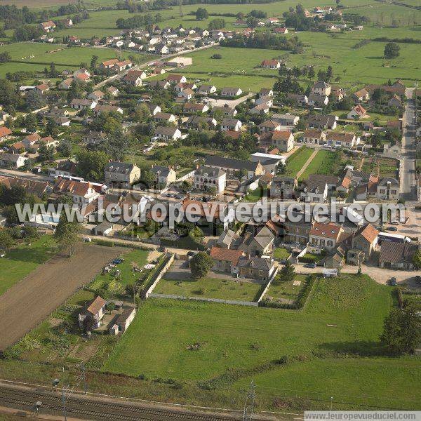 Photo aérienne de Villeneuve-sur-Allier