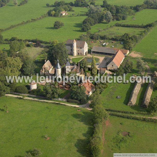 Photo aérienne de Saint-Menoux