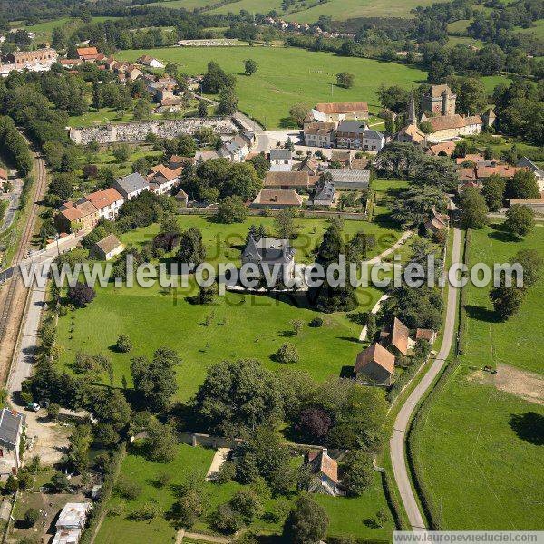 Photo aérienne de Noyant-d'Allier