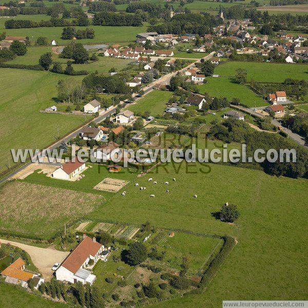 Photo aérienne de Saligny-sur-Roudon