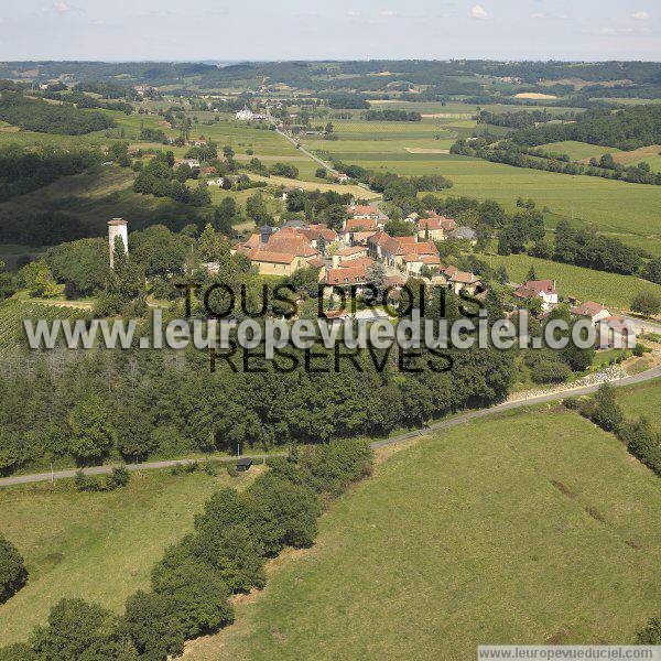 Photo aérienne de Conchez-de-Barn