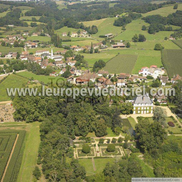 Photo aérienne de Laàs