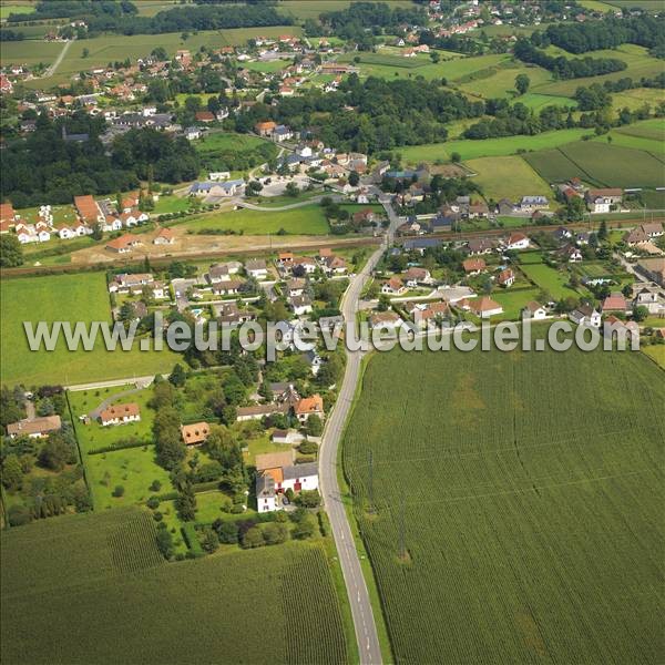 Photo aérienne de Poey-de-Lescar