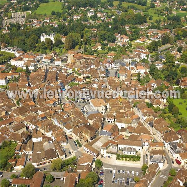 Photo aérienne de Salies-de-Béarn