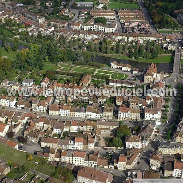 Photo aérienne de Baccarat