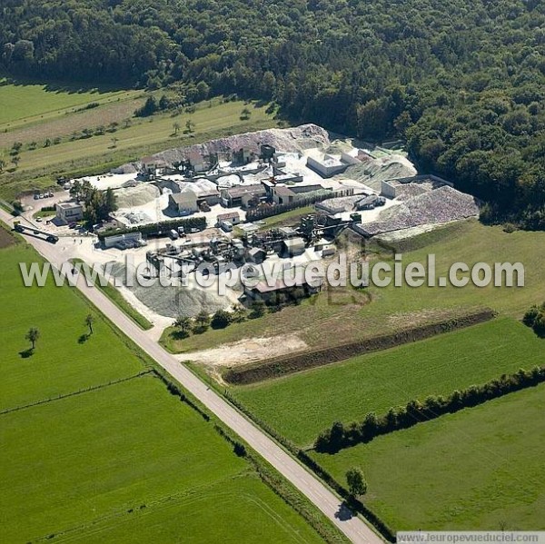 Photo aérienne de Gironcourt-sur-Vraine