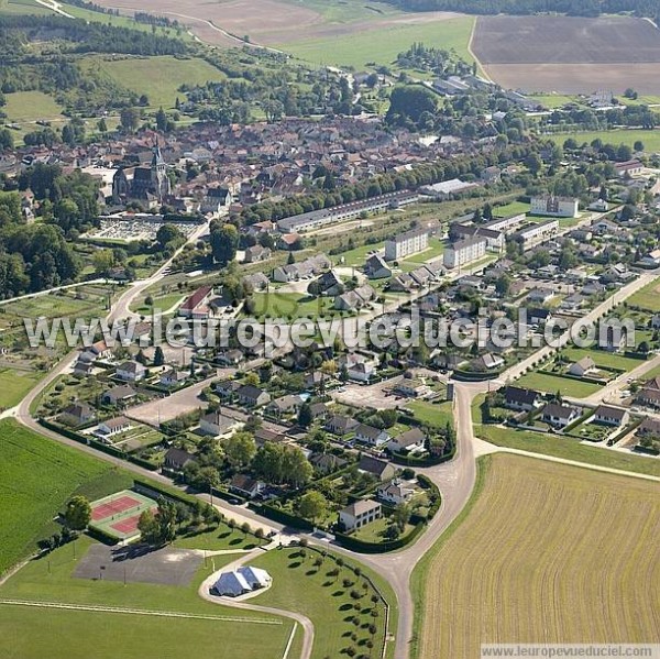 Photo aérienne de Mussy-sur-Seine