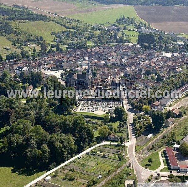 Photo aérienne de Mussy-sur-Seine