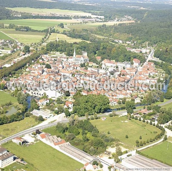 Photo aérienne de Mussy-sur-Seine