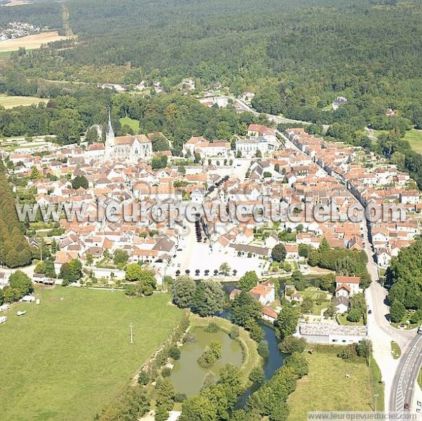 Photo aérienne de Mussy-sur-Seine