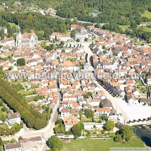 Photo aérienne de Mussy-sur-Seine