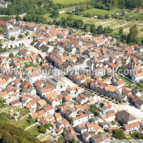 Photo aérienne de Mussy-sur-Seine