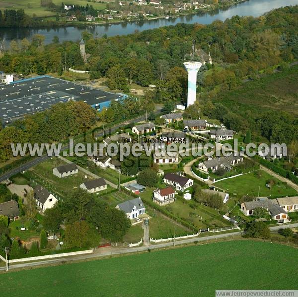 Photo aérienne de Andé Photo aérienne de Andé