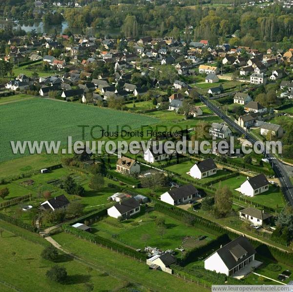 Photo aérienne de Andé Photo aérienne de Andé