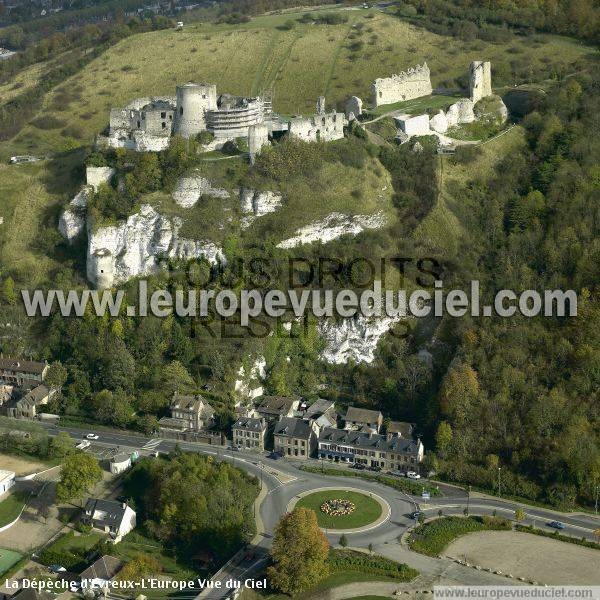 Photo aérienne de Les Andelys