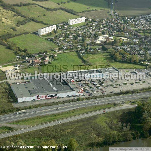 Photo aérienne de Louviers